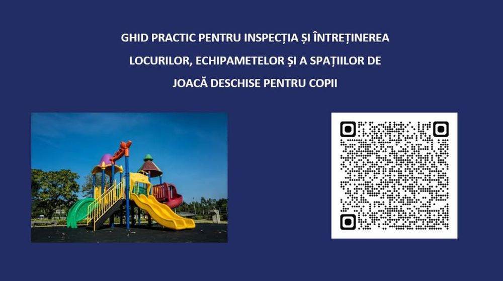 ANPC lansează un ghid practic pentru siguranţa locurilor de joacă pentru copii