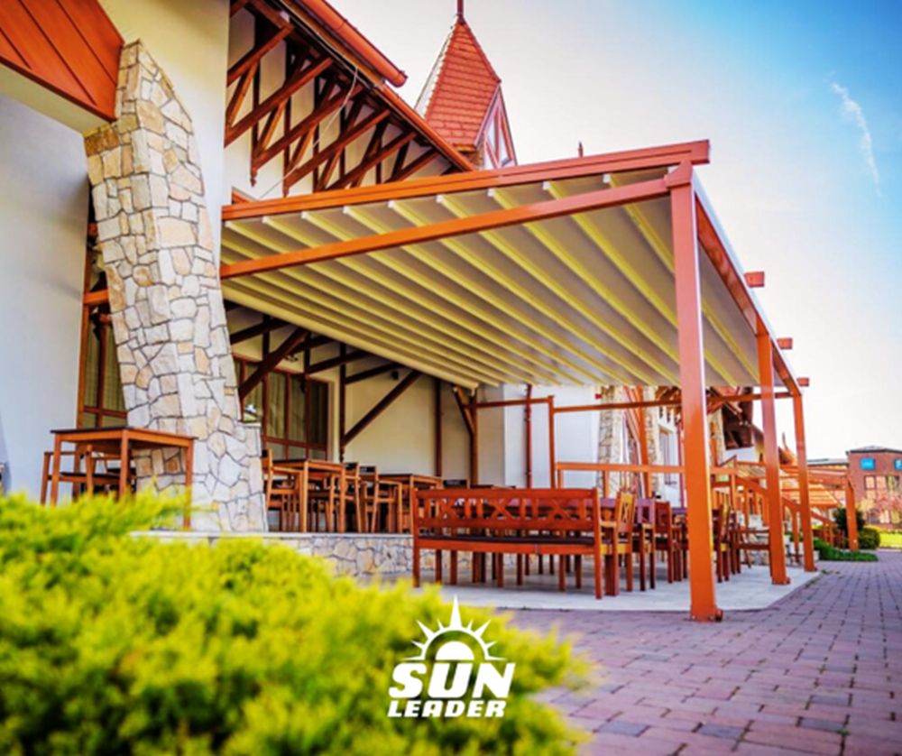 Sun Leader stimulează profitul teraselor din HoReCa cu o reducere de 10% la Pergole Flat