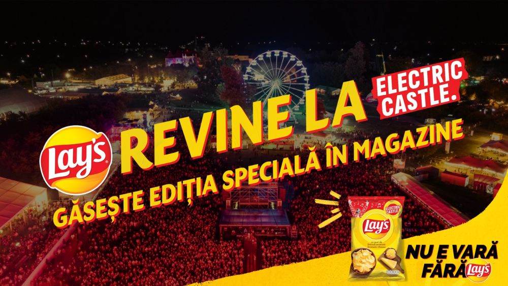 Nu e vară fără Lay's. Şi nici fără Electric Castle
