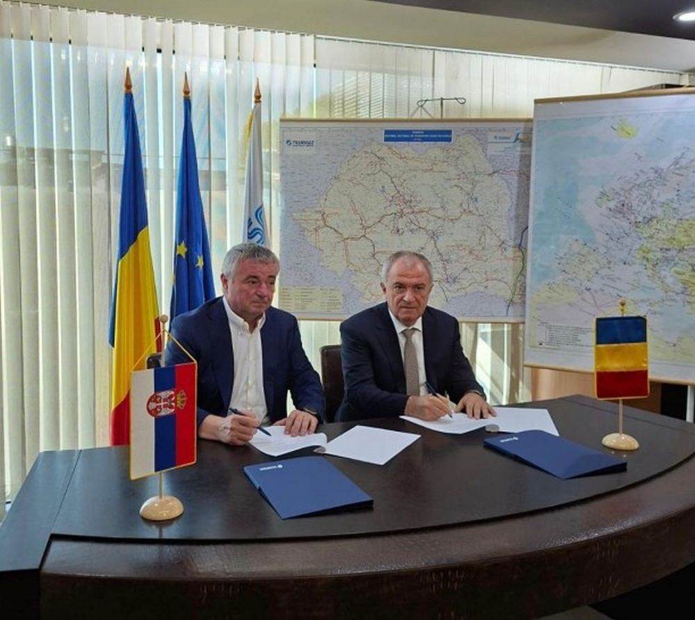 Transgaz şi Srbijagas au semnat un memorandum pentru interconectarea reţelelor de gaze din România şi Serbia