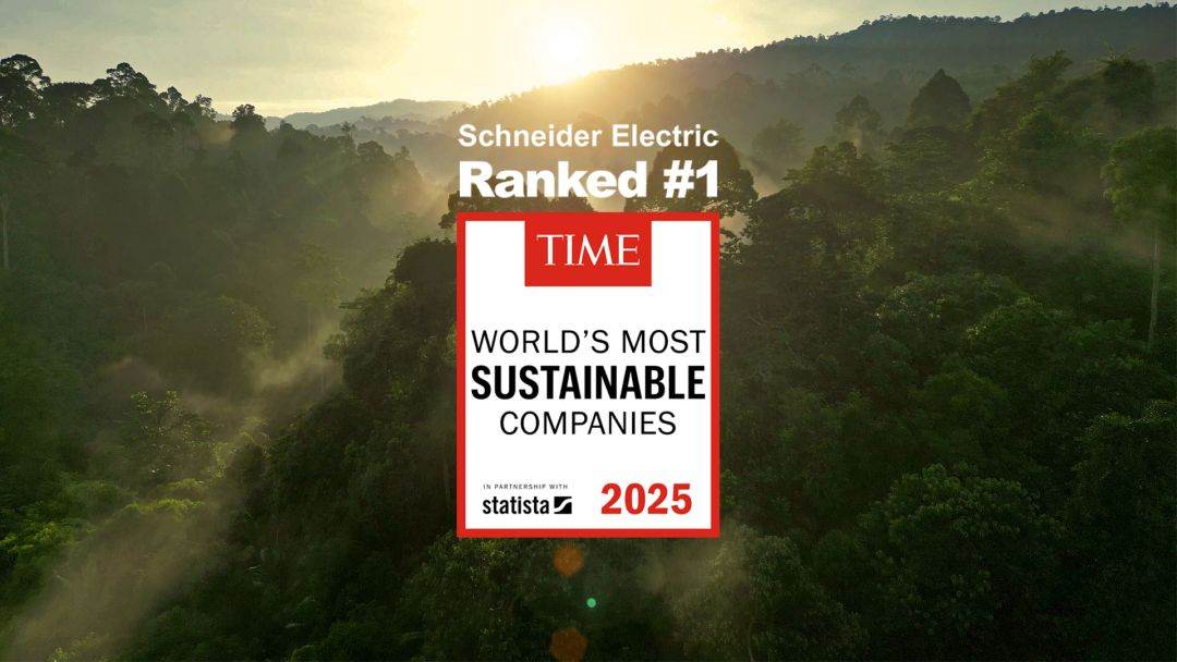 TIME şi Statista: Schneider Electric, lider global în sustenabilitate în 2025
