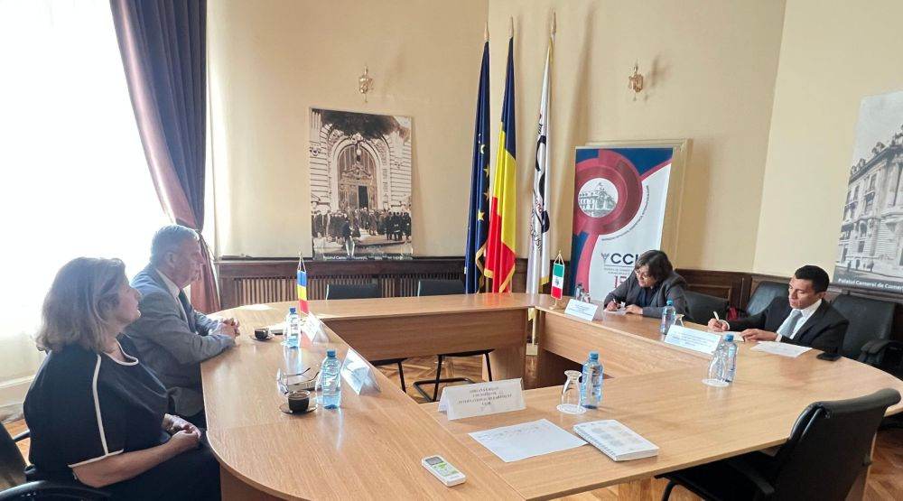 Ambasadorul Mexicului în România, în vizită oficială la Camera de Comerţ şi Industrie a Municipiului Bucureşti