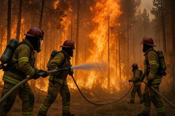 Sud-estul Europei în flăcări: Bulgaria, Turcia, Grecia şi Albania se confruntă cu o criză climatică fără precedent