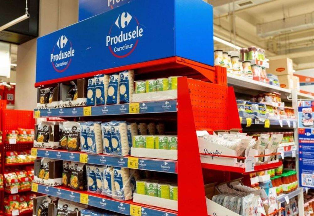 Carrefour returnează până la de trei ori valoarea TVA-ului pentru produse alimentare