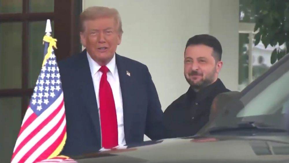 Zelenski a venit la Casa Albă cu o crosă de golf pentru Trump şi o scrisoare pentru Melania