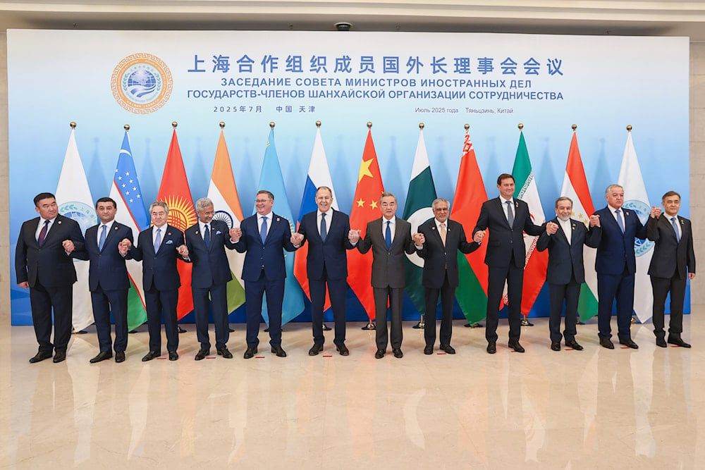 Poză de la summitul SCO de la Tianjin, 2025