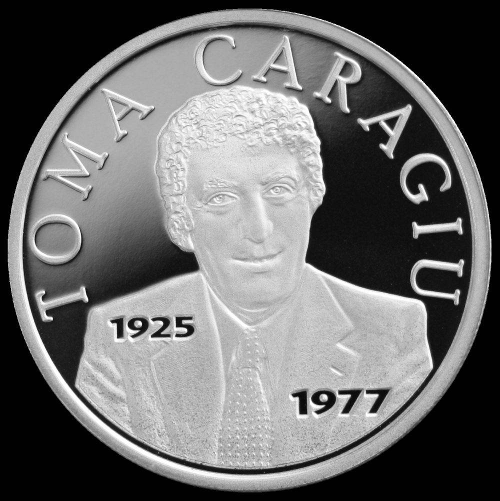 BNR lansează o monedă aniversară Toma Caragiu