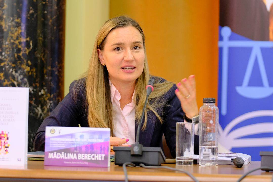 Mădălina Berechet lansează lucrarea despre mecanismele de restituire a imobilelor confiscate de regimul comunist