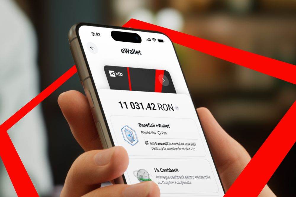 XTB lansează un program inovator de cashback care transformă cheltuielile zilnice în investiţii