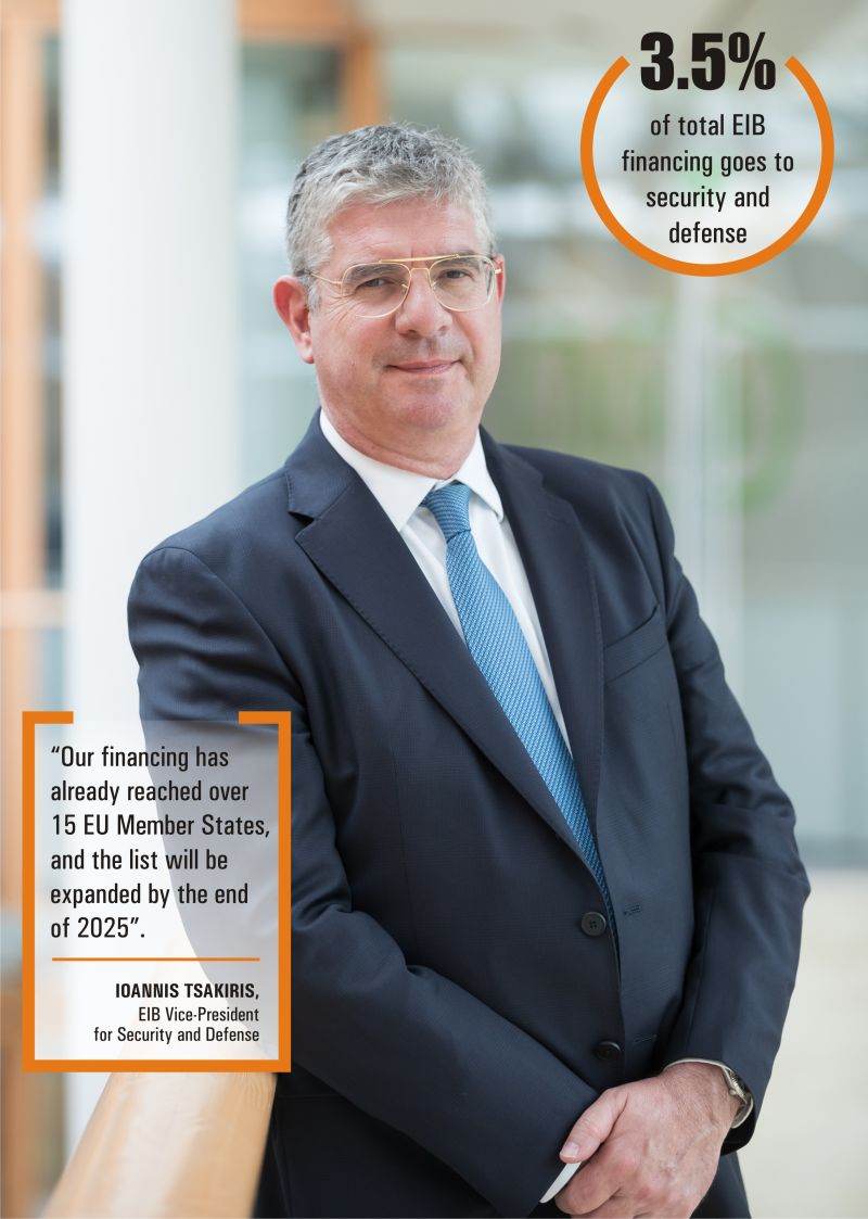 Europe strengthens its strategic autonomy; EIB triples defense financing