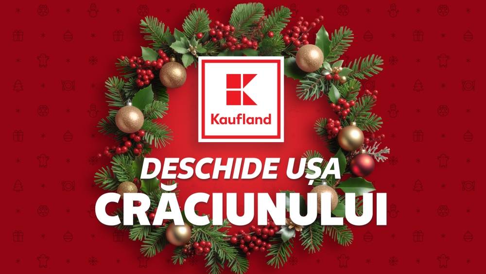 Kaufland România lansează campania de sărbători „Deschide uşa Crăciunului!”