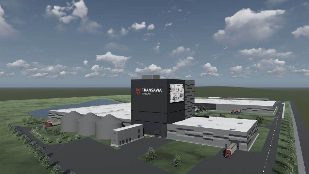 TRANSAVIA investeşte 150 de milioane de euro într-o fabrică de hrană pentru animale de companie
