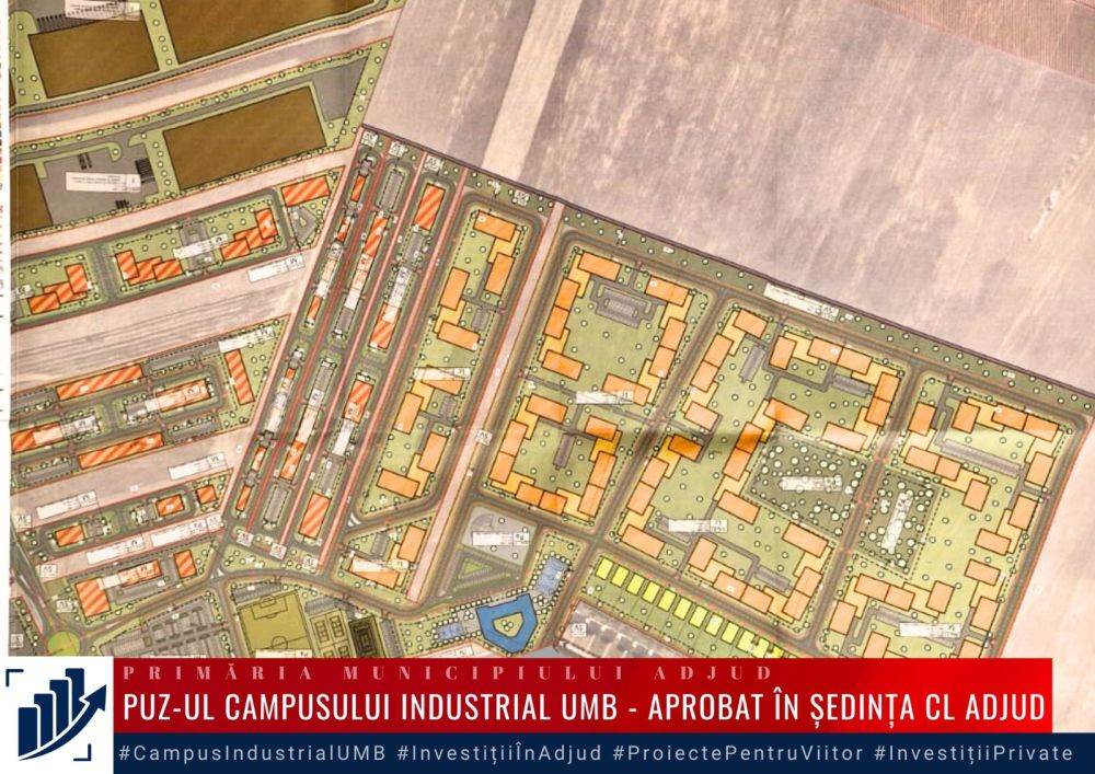 A fost aprobat PUZ-ul pentru complexul construit de UMB la Adjud