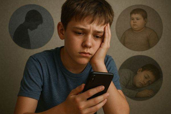 Studiu: Deţinerea unui smartphone la 12 ani creşte riscul de depresie, obezitate şi somn insuficient