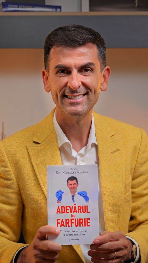 Prof. dr. Dan C. Vodnar îşi va lansa noua carte la Târgul Gaudeamus