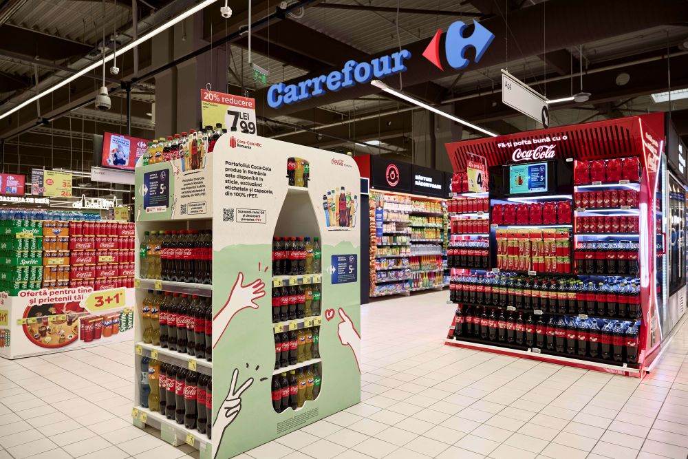 Coca-Cola HBC România şi Carrefour au implementat primele două proiecte în cadrul parteneriatului strategic pentru sustenabilitate