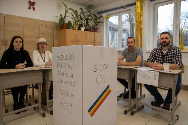 Secţiile de votare - goale