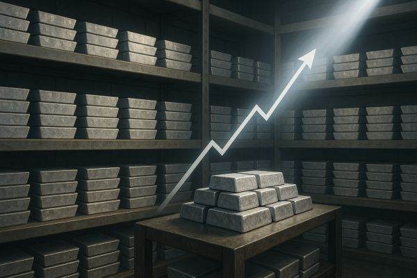 Preţul argintului a crescut cu 115% de la începutul anului