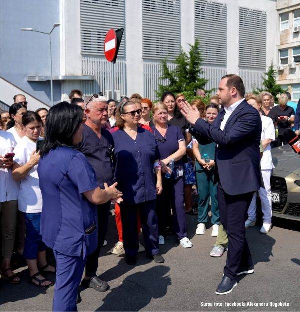 Alexandru Rogobete:  and #8222;Greva din sănătate este un strigăt pentru respect, nu doar o revendicare salarială and #8221;