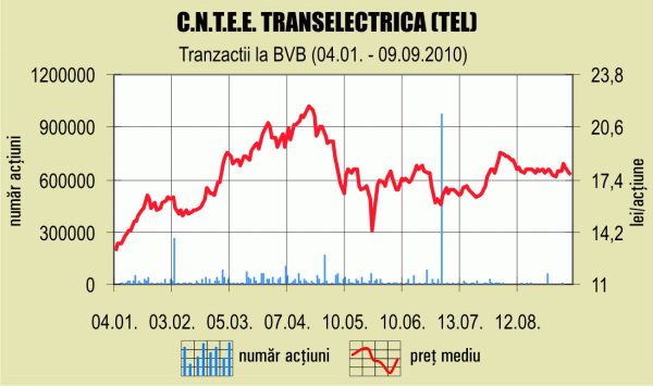 Băicuşi: Transelectrica este încă în "recesiune"