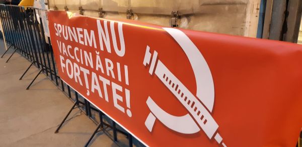 Protest în Bucureşti, împotriva măsurilor de restricţie