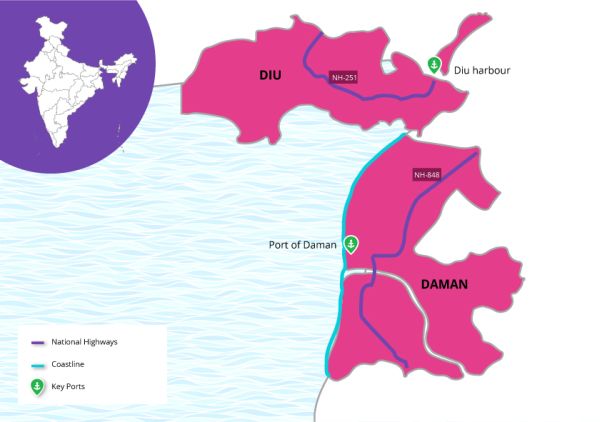 Descoperiţi India! Oportunităţi economice în Dadra şi Nagar Haveli & Daman şi Diu