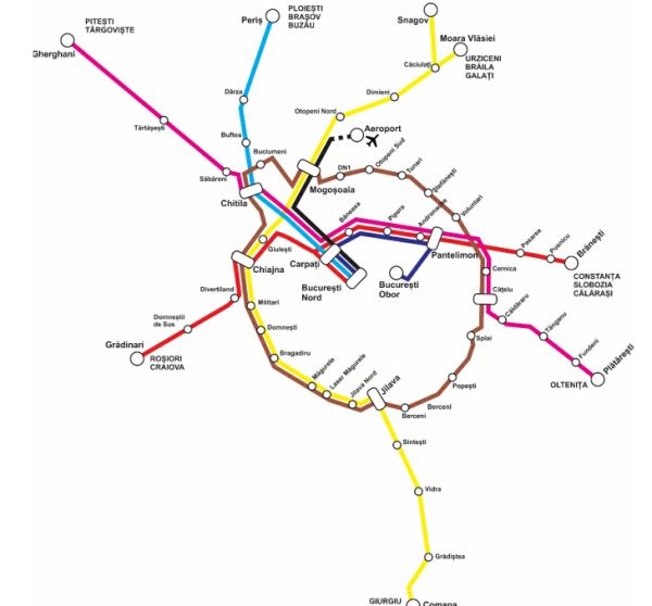 Tren metropolitan pentru zona Bucureşti-Ilfov