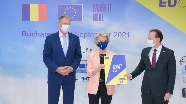 Şefa CE Ursula von der Leyen a dat undă verde Planului Naţional de Redresare şi Rezilienţă
