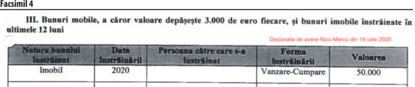 Dar din dar se face rai: Nicu Marcu a luat ieftin şi a vândut şi mai ieftin?