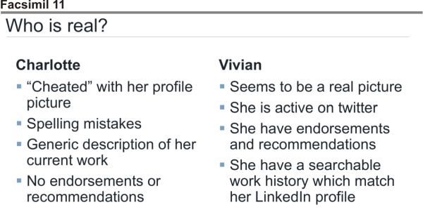 O primă uşă către spionaj: "Bună ziua, Charlotte!" Un exemplu de inginerie socială pe Linkedin