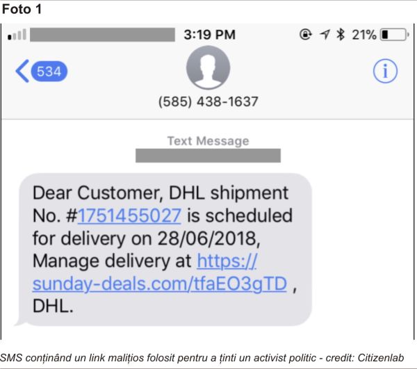 Software-ul de spionaj mobil Pegasus - cum funcţionează şi cum vă puteţi proteja? (II)