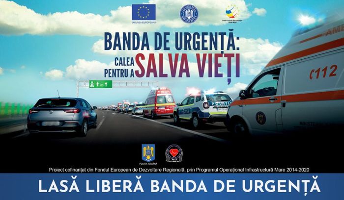 Poliţia Română lansează campania de educaţie rutieră ce vizează viteza şi circulaţia pe autostrăzi​