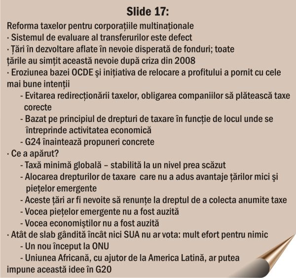 Ţările puternice nu-şi mai respectă propriile reguli când acestea le defavorizează