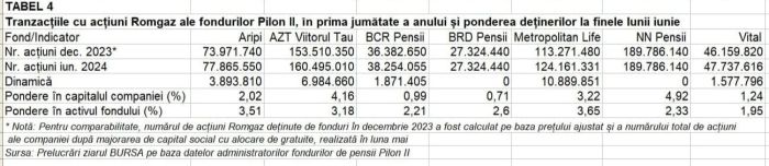 Which BSE shares did the Pilon II funds trade in the first half of the year?