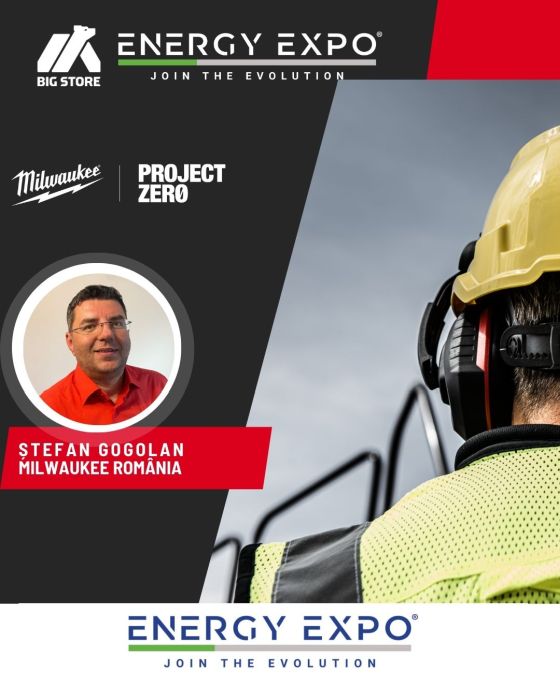 Big Store şi MILWAUKEE®, prezenţi la ENERGY EXPO 2025: siguranţa în centrul soluţiilor profesionale pentru şantiere şi proiecte industriale