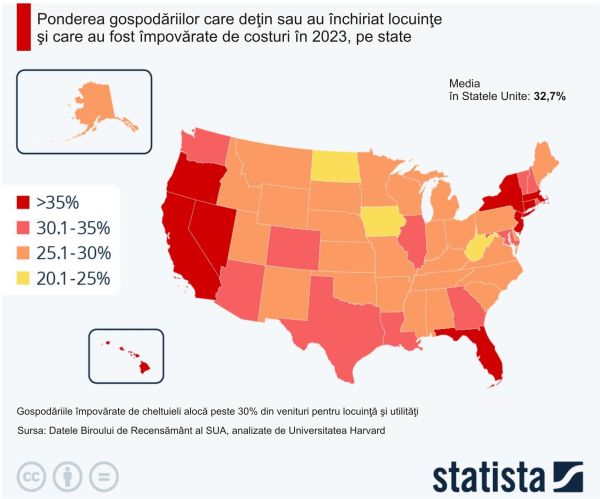 Preţurile locuinţelor din SUA au crescut cu 29% faţă de nivelul pre-panemic