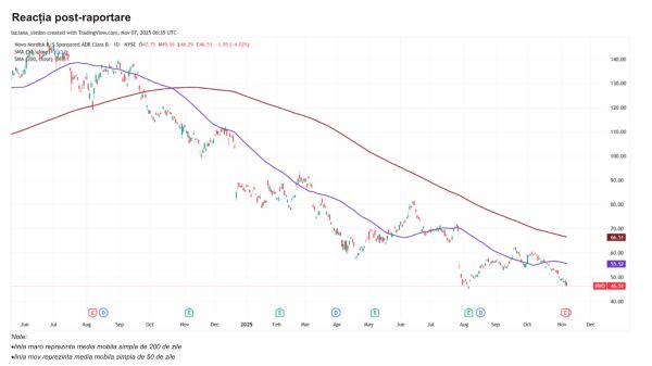 TradeVille: Novo Nordisk - rezultate solide, dar sub aşteptări
