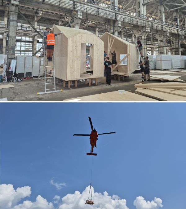 Refugiul Infosan din Munţii Făgăraş - o realizare inginerească la peste 2.100 metri altitudine