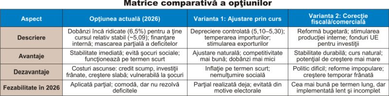 Leul, stabil cu forţa: cât ne costă liniştea cursului