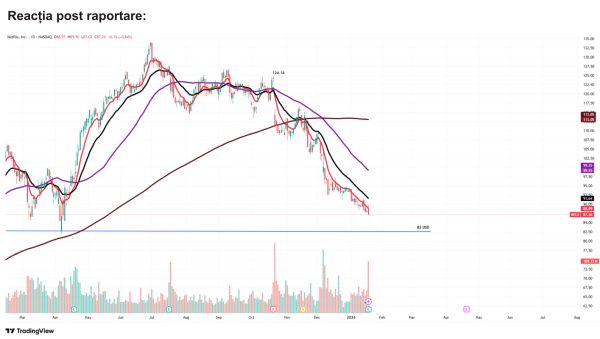 TradeVille: Investitori prudenţi faţă de perspectivele Netflix