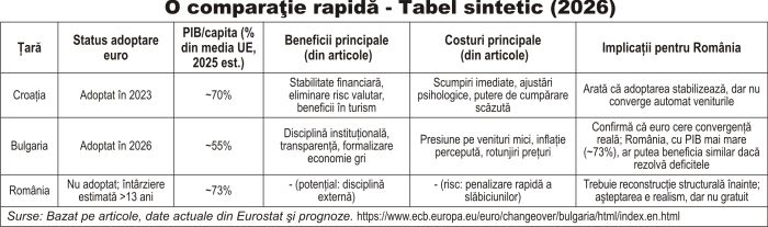 Ce ne arată Croaţia şi Bulgaria