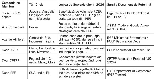 Asia-Pacific - Geometria variabilă a integrării unui continent