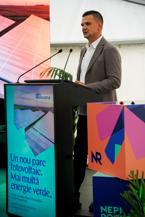 NEPI Rockcastle inaugurează un parc fotovoltaic în judeţul Prahova