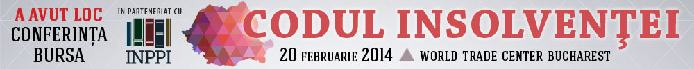 Codul insolventei 2014