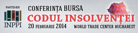 Conferinţa BURSA Codul Insolvenţei 2014