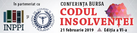 Conferinţa BURSA Codul insolventei 2019