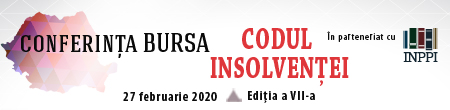 Conferinţa BURSA Codul insolventei 2020