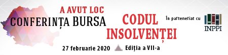 Conferinţa “Codul insolvenţei 2020”