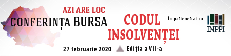Conferinţa “Codul insolvenţei 2020”