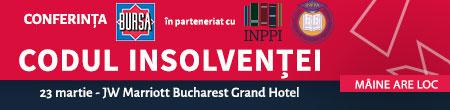 Conferinţa BURSA “Codul Insolvenţei”
